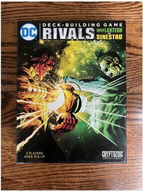 DC Comics Deck Building Game - Rivals - Green Lantern vs Sinestrom- New & Sealed